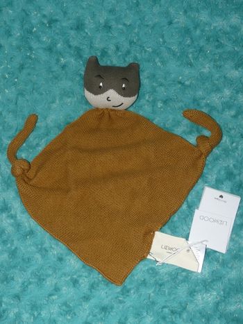 Doudou plat Alfie Superhero Golden Caramel Liewood 😊 Neuf