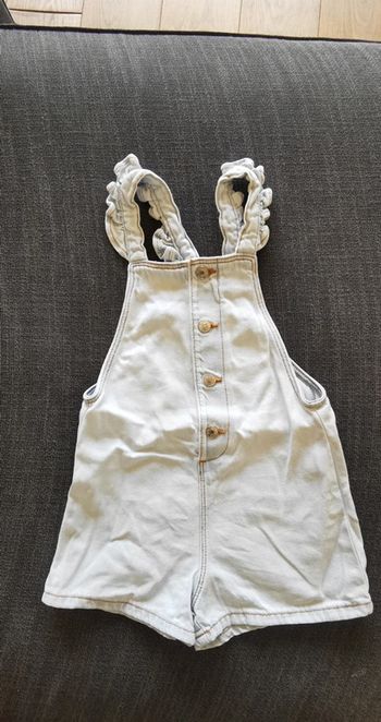 Salopette short taille 98