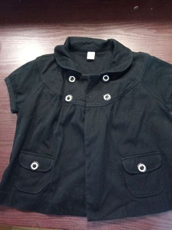 Gilet manches courtes baby-doll Camaïeu