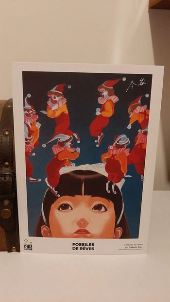 Ex-libris Fossiles de rêves 20 ans Pika Edition