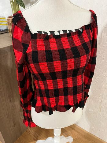 Joli haut romantique love look taille S