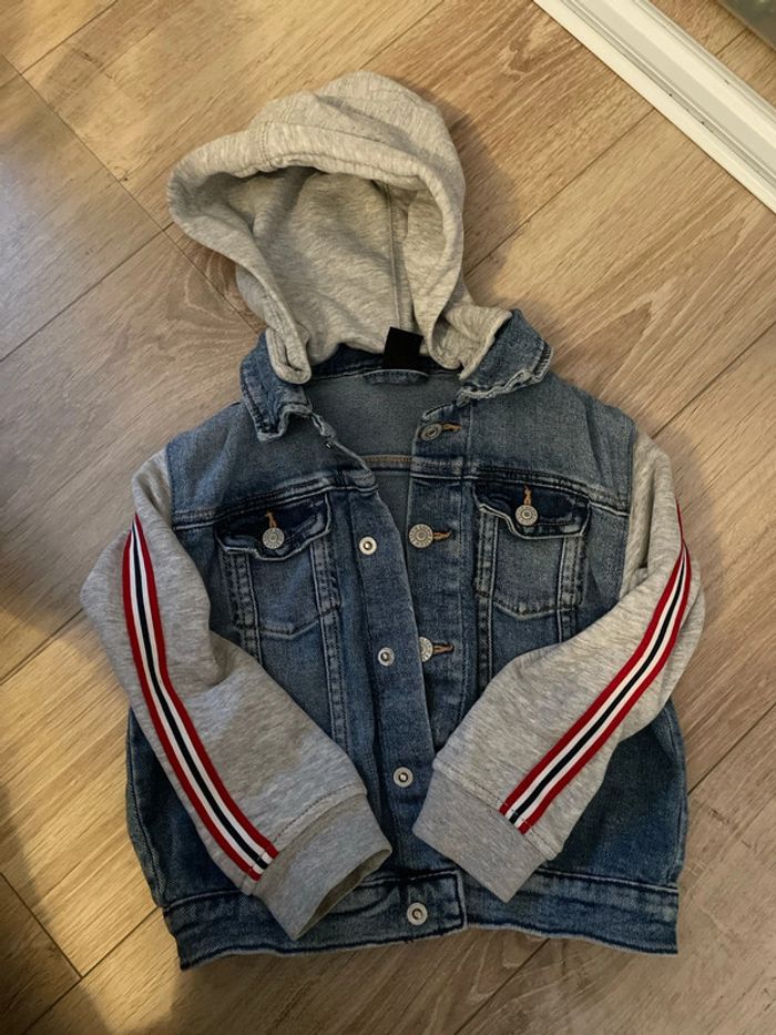 Veste en jean sweat 4-5 ans