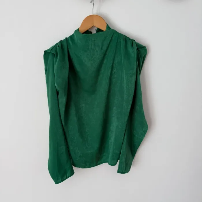 Chemise verte Zara - photo numéro 2
