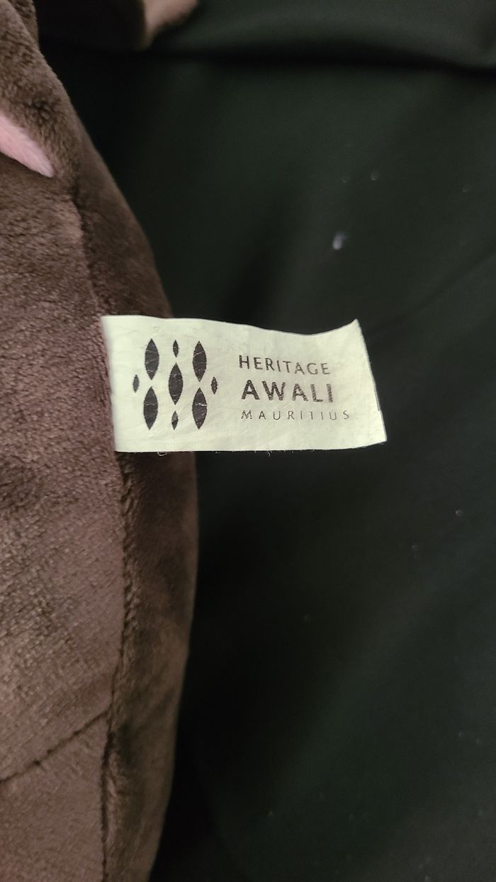 peluche chauve souris brune rose heritage awali - photo numéro 5