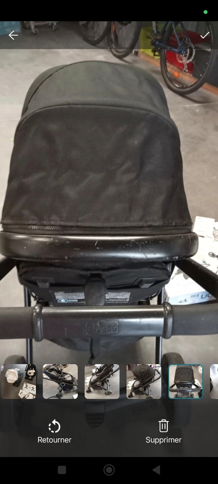 Poussette Chicco trio - photo numéro 7