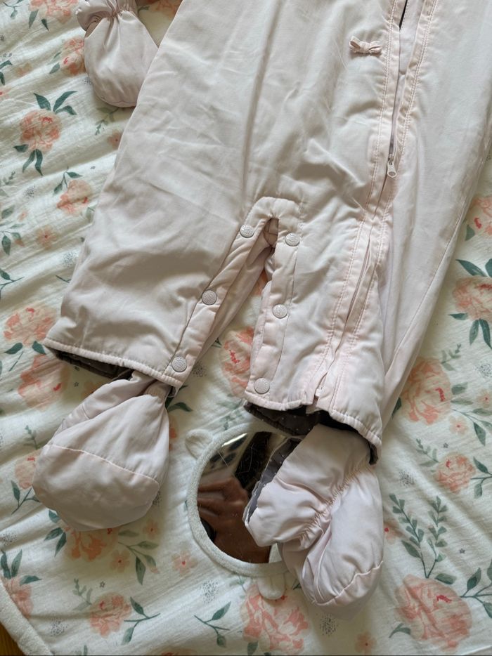 Combinaison pilote bébé fille Cyrillus 6 mois - photo numéro 3