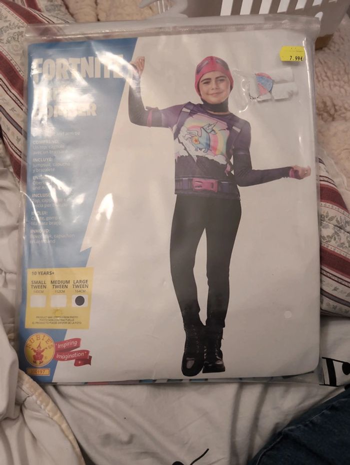 Déguisement Fortnite brite bomber neuf 14 ans
