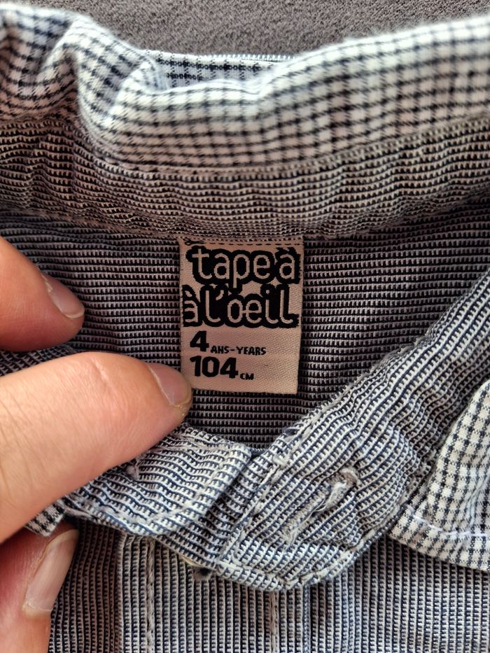 Chemise garçon 4 ans - photo numéro 2