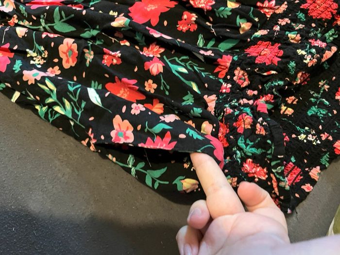 Pantalon fleurie à poches - photo numéro 2