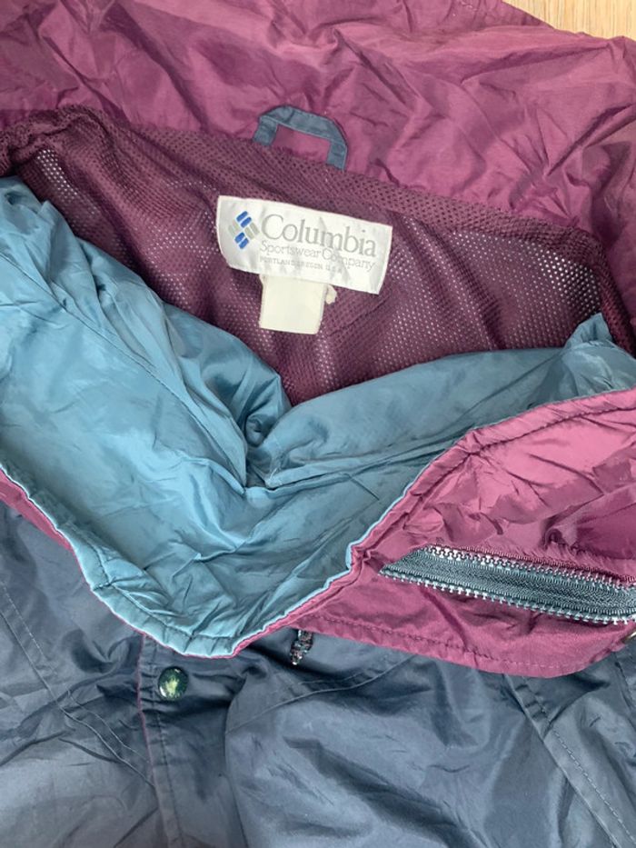 C’est / blouson Kway coupe vent imperméable Columbia vintage année 80-90 - photo numéro 10
