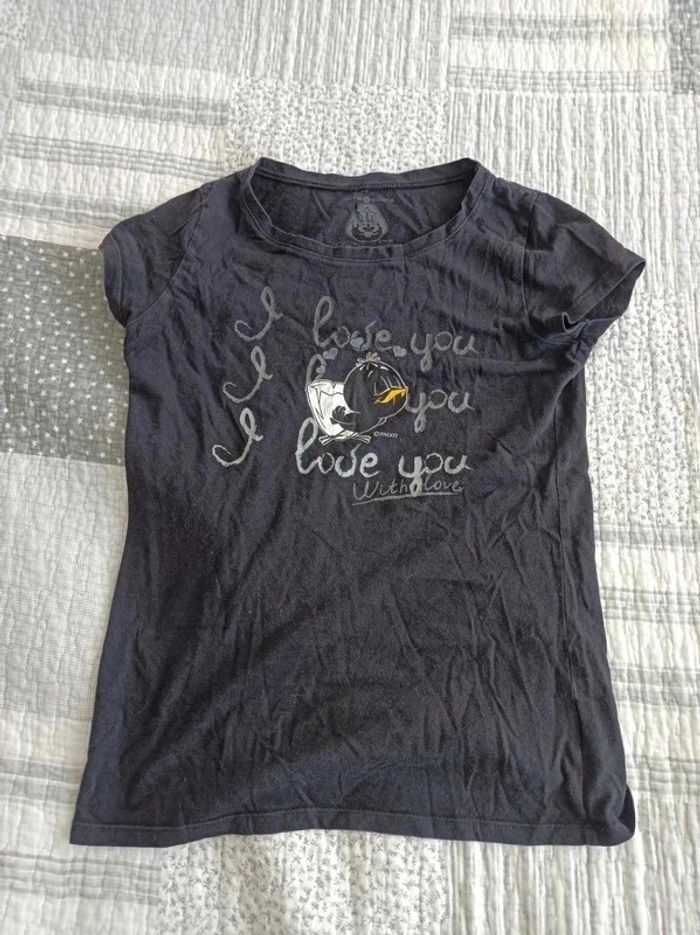 T-shirt vintage femme cache cache taille XS je pense en très bon état