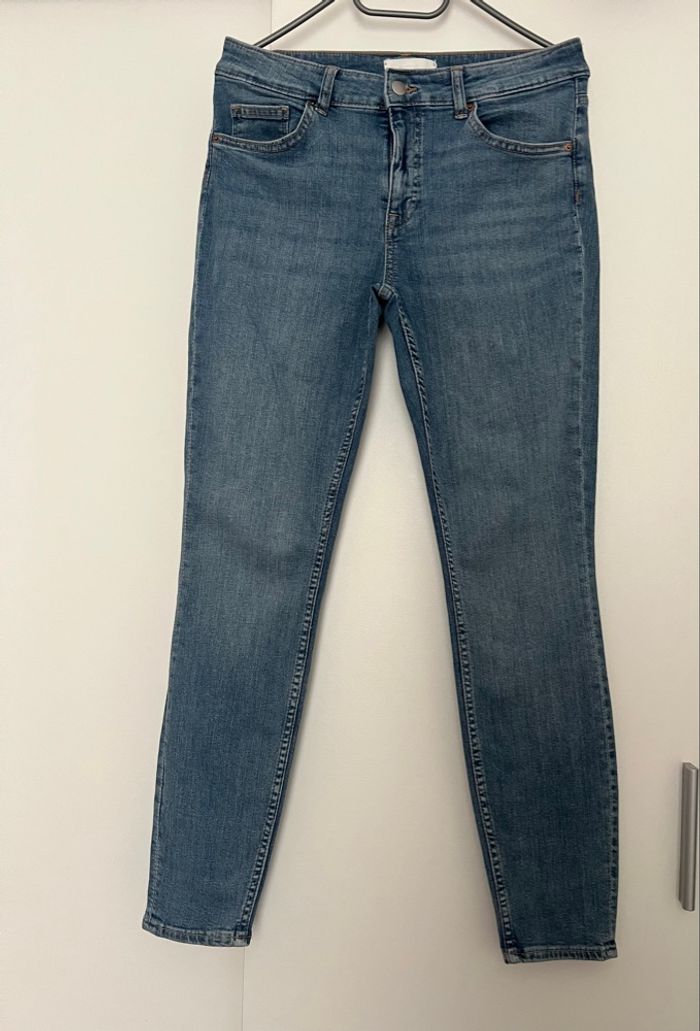 Jean skinny bleu clair H&M - photo numéro 3