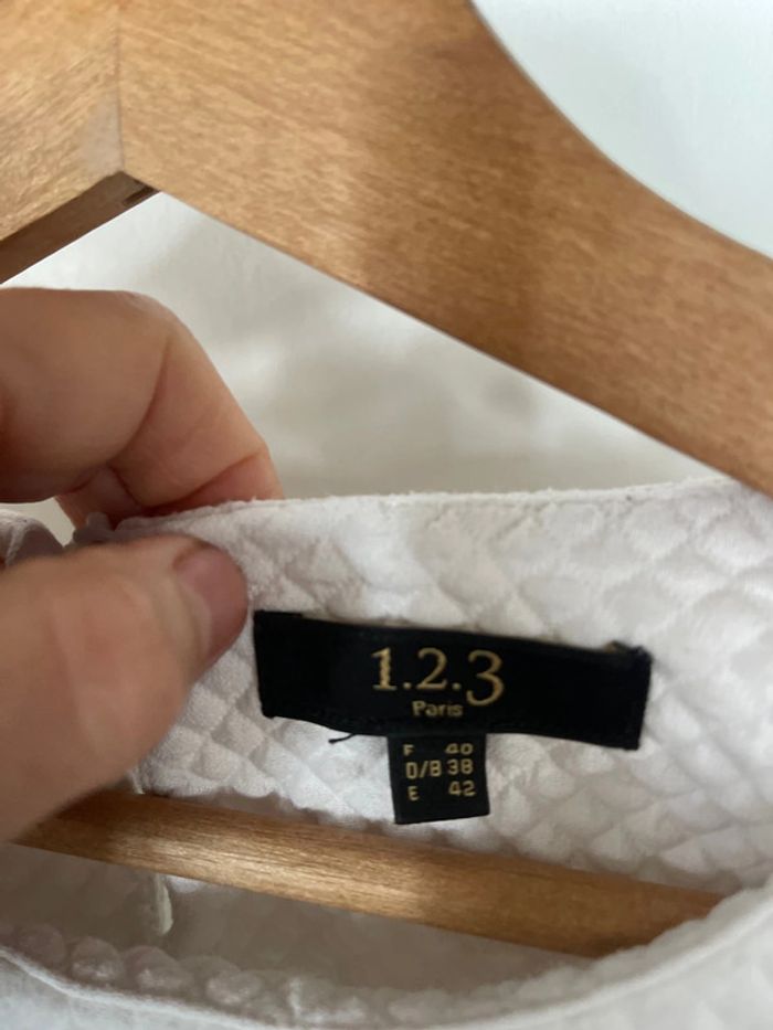 T-shirt 1,23 taille 40 - photo numéro 2