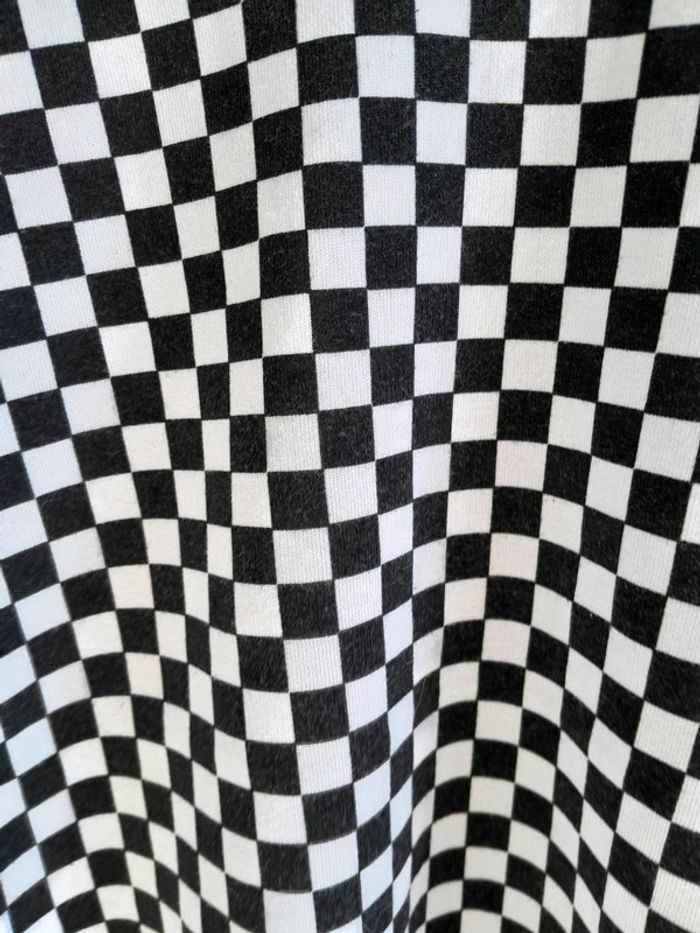 Pull blanc et noir S - photo numéro 2