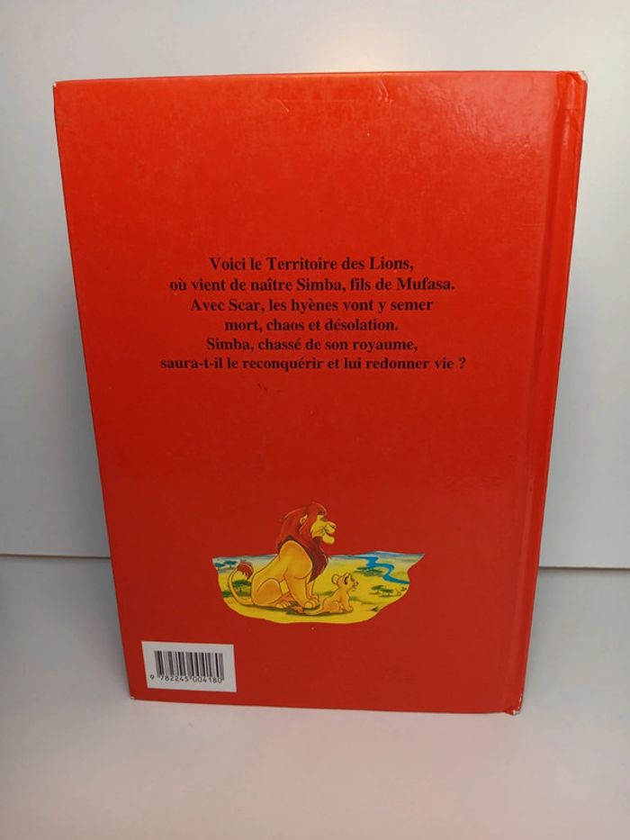 Livre Disney mickey club du livre Le roi lion (01) - photo numéro 3