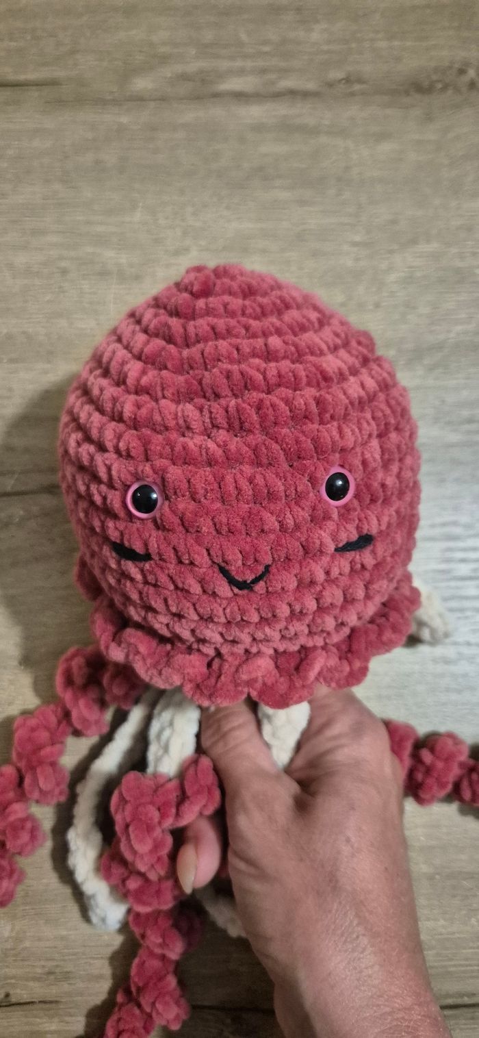Pieuvre au crochet - photo numéro 2