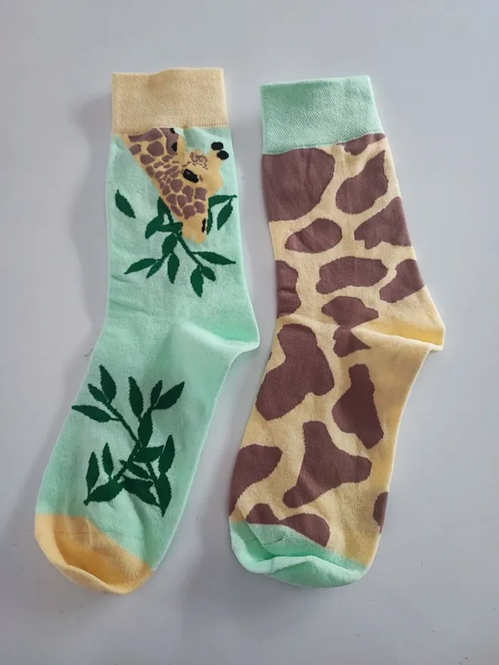 Paire de chaussettes dépareillées - photo numéro 2