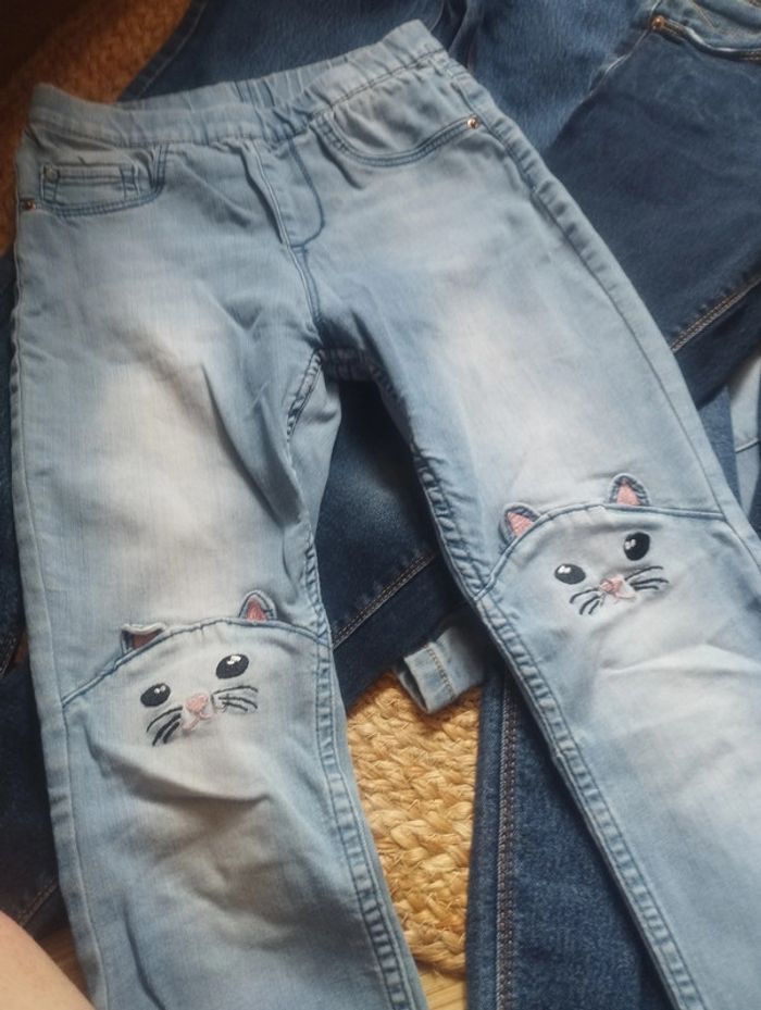Lot jeans 10ans fille kiabi - photo numéro 2