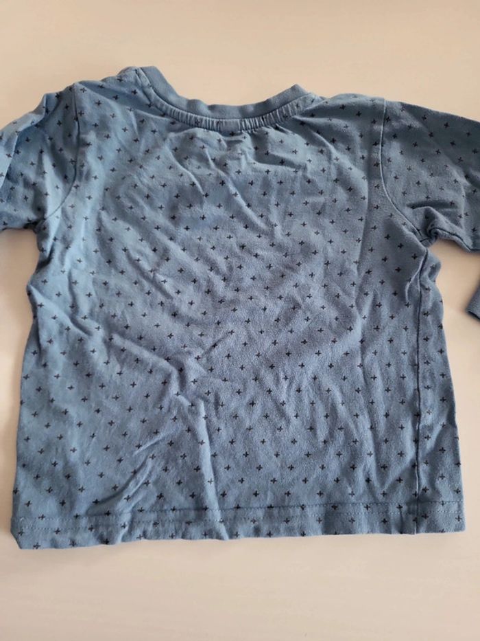 T shirt manches longues 86cm - photo numéro 3