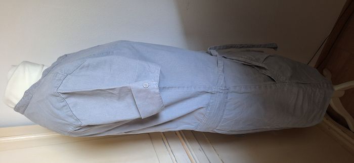 Robe grise lin coton taille 38 - photo numéro 4
