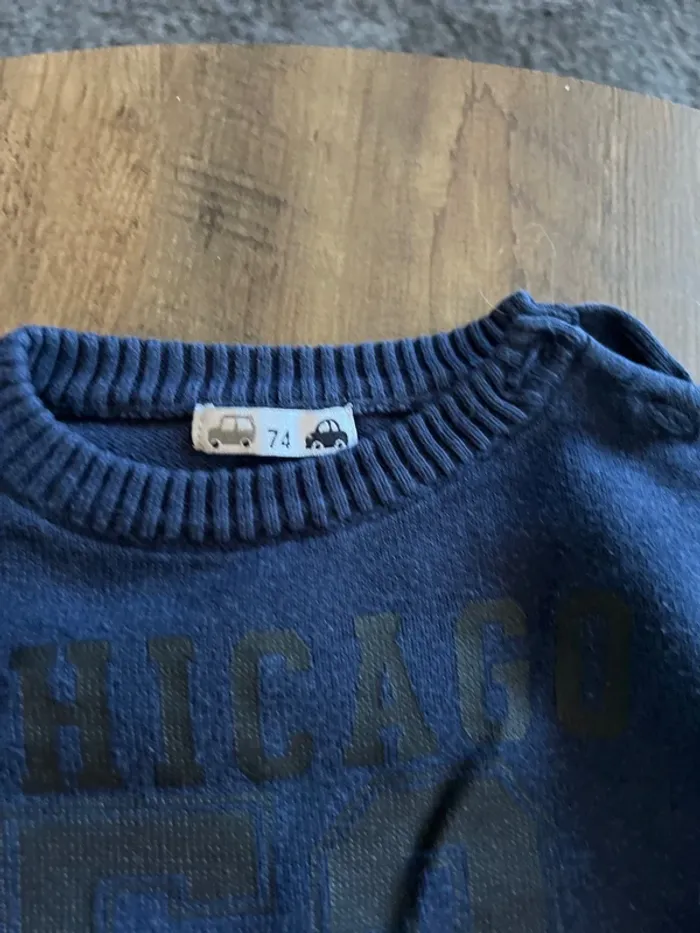 Lot de 2 pull 9 mois kiabi - photo numéro 5