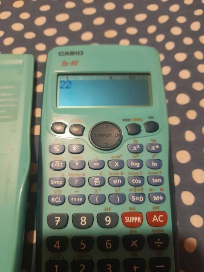 Calculatrice casio fx-92 - photo numéro 2