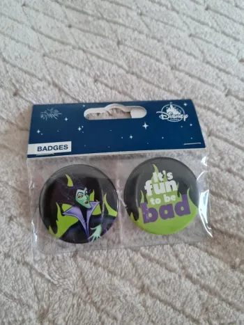 Badges maléfique Disney
