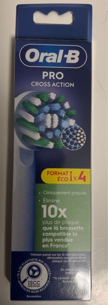 oralB Brossettes Sensitives /Cross Avtion