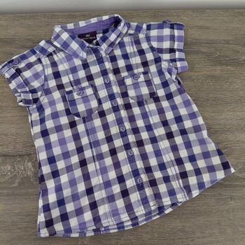 Sergent Major- chemisette à carreaux 3 ans