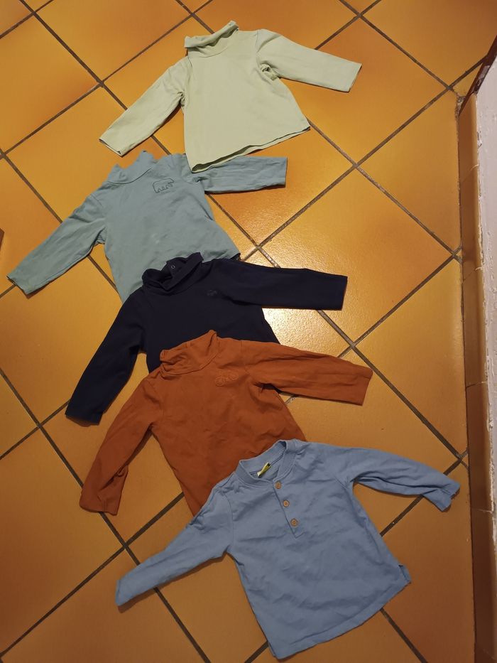 Lot de 6 sous pull 18 mois - photo numéro 2