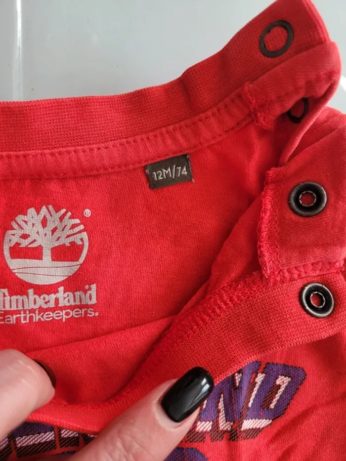 Tee shirt Timberland 12 mois - photo numéro 3