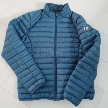 Doudoune légère bleue sans capuche