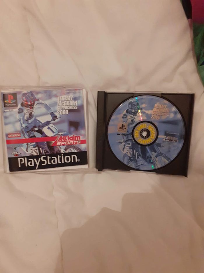Jeu playstation Jeremy McGrath Supercross 2000 - photo numéro 2