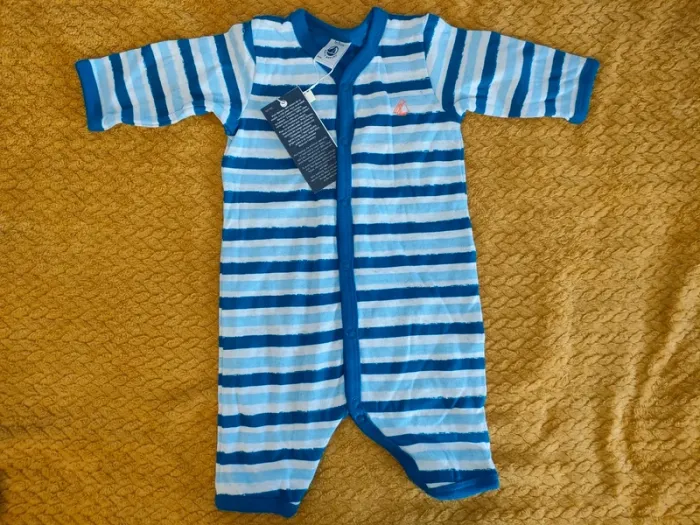 Combinaison rayé bleu Obaïbi