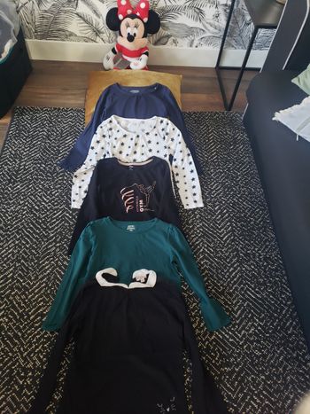 Lot de haut manches longues 6 ans