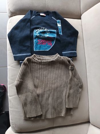 Pulls été 4 ans