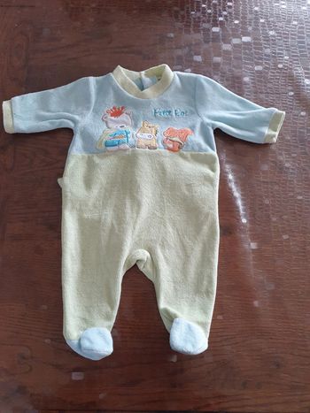 Pyjama garçon 1 mois "petit roi"