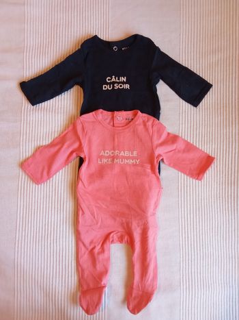 Lot de 15 pièces 1-3 mois