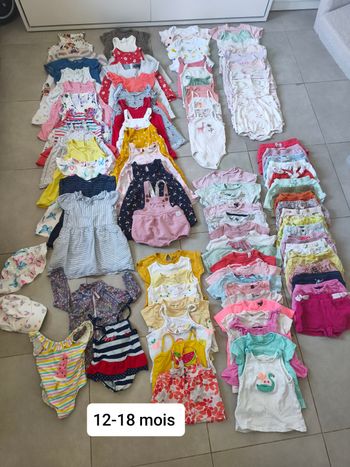 Maxi lot 12 - 18 mois été fille