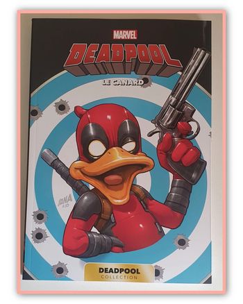 Livre bd deadpool le canard