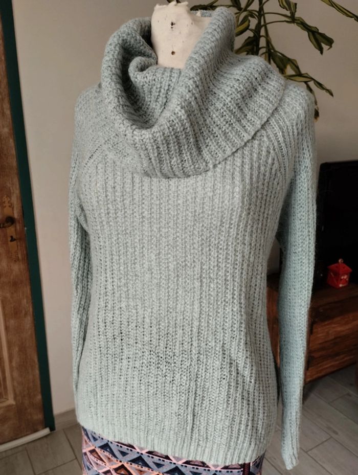 Pull col large 🩵 - photo numéro 3
