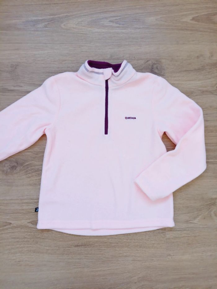 Polaire rose 5-6 ans - Neuve