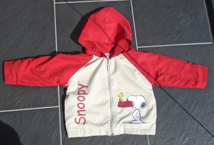 Très joli imperméable Snoopy garçon 12 mois (74 cm)