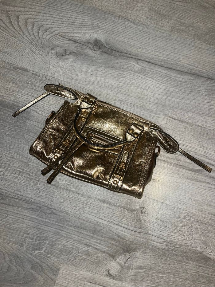 Sac à main doré neuf - photo numéro 2