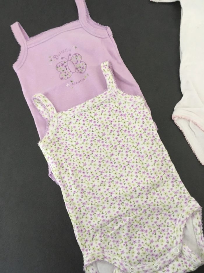 Lot body vêtement bébé fille 3 mois - photo numéro 4