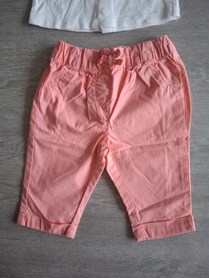 Ensemble 1 mois pantalon et t-shirt - photo numéro 2