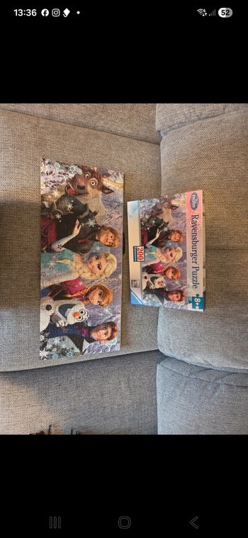 Puzzle la reine des neiges ravensburger