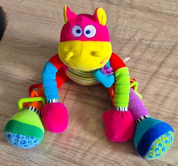 Peluche d'activités Babou et Lee pour bébés