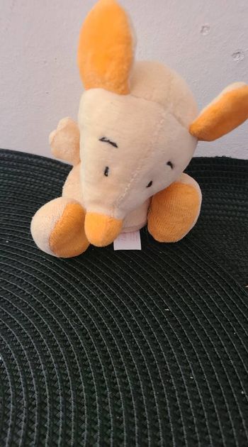 DOUDOU PELUCHE/ LES Z AMIIS SOURIS / AVEC DES BILLES POUR UN TOUCHER TRÈS AGRÉABLE/ DOUX/ 12 CM / LA