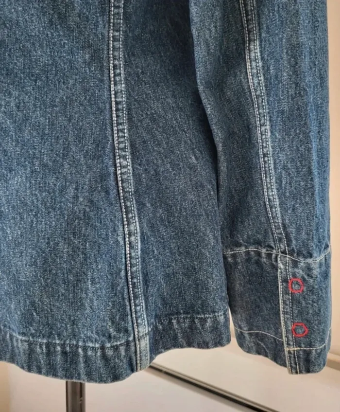 Veste en jean bleue foncée A.Ventilo Taille 36 - photo numéro 8
